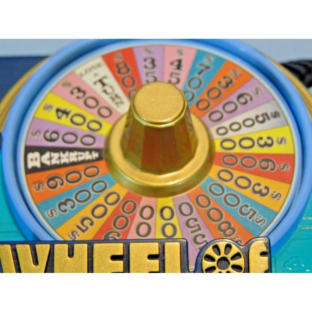 Wheel of Fortune TV Plug N Play Game Jakks Pacific Video Plug and Play (Tested)‎